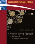 A problem Solving Approach to Mathematics for Elementary School Teachers
