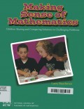 Making sense of mathematics: children sharing and comparing solutins to challenging problems
