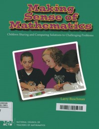 Making sense of mathematics: children sharing and comparing solutins to challenging problems