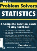 Rea's Problem Solvers Statistics: A Complete Solution Guide to Any Textbook
