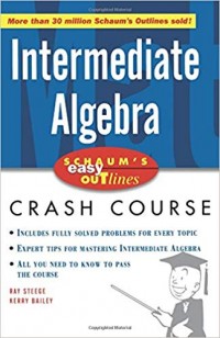 Image of Schaum's Easy Outlines: Intermediate Algebra